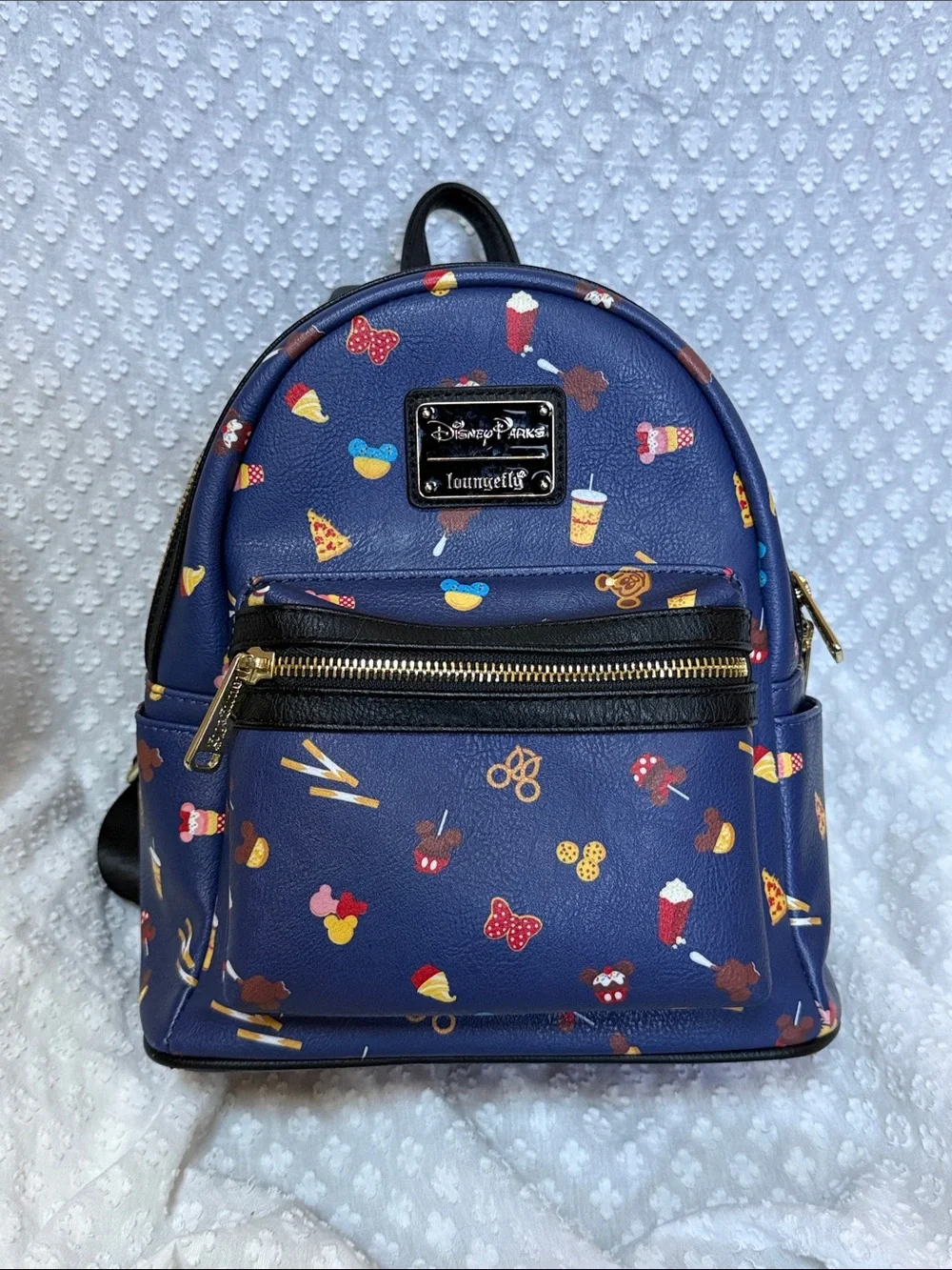 Disney Parks LoungeFly Mini Backpack Snacks Limited Edition